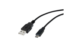 USB 3, standard cable, straight, 1/2 m